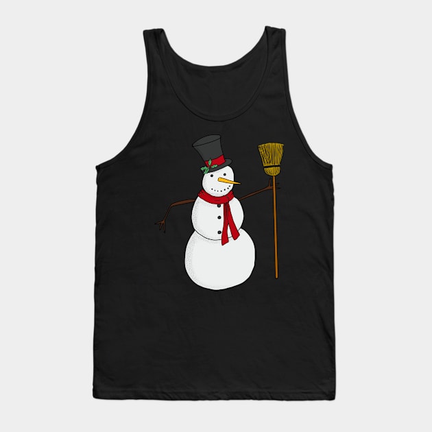 Do you want to build a snowman? Tank Top by aclarkdesign